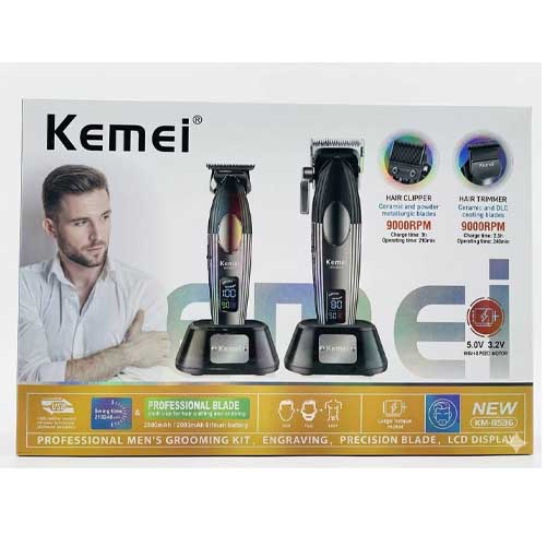 ماشین اصلاح و پیرایش حرفه‌ای کِیمی (KEMEI) مدل KM-8536